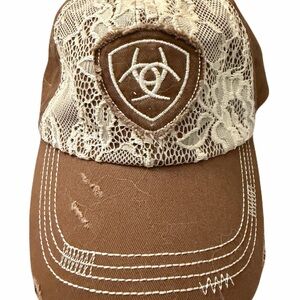Ariat Brown Lace Cap